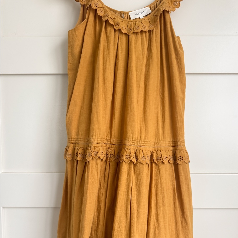 The Great "The Eyelet Magnolia" dress